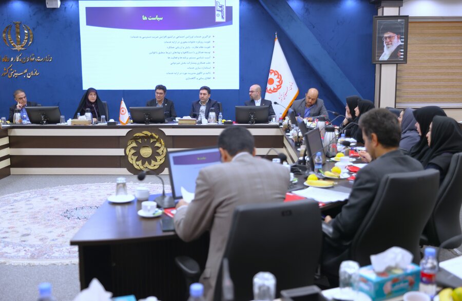 نشست تخصصی روسای اداره فوریت های اجتماعی پیشگیری از آسیب ها و توانی اعتیاد سراسر کشور
