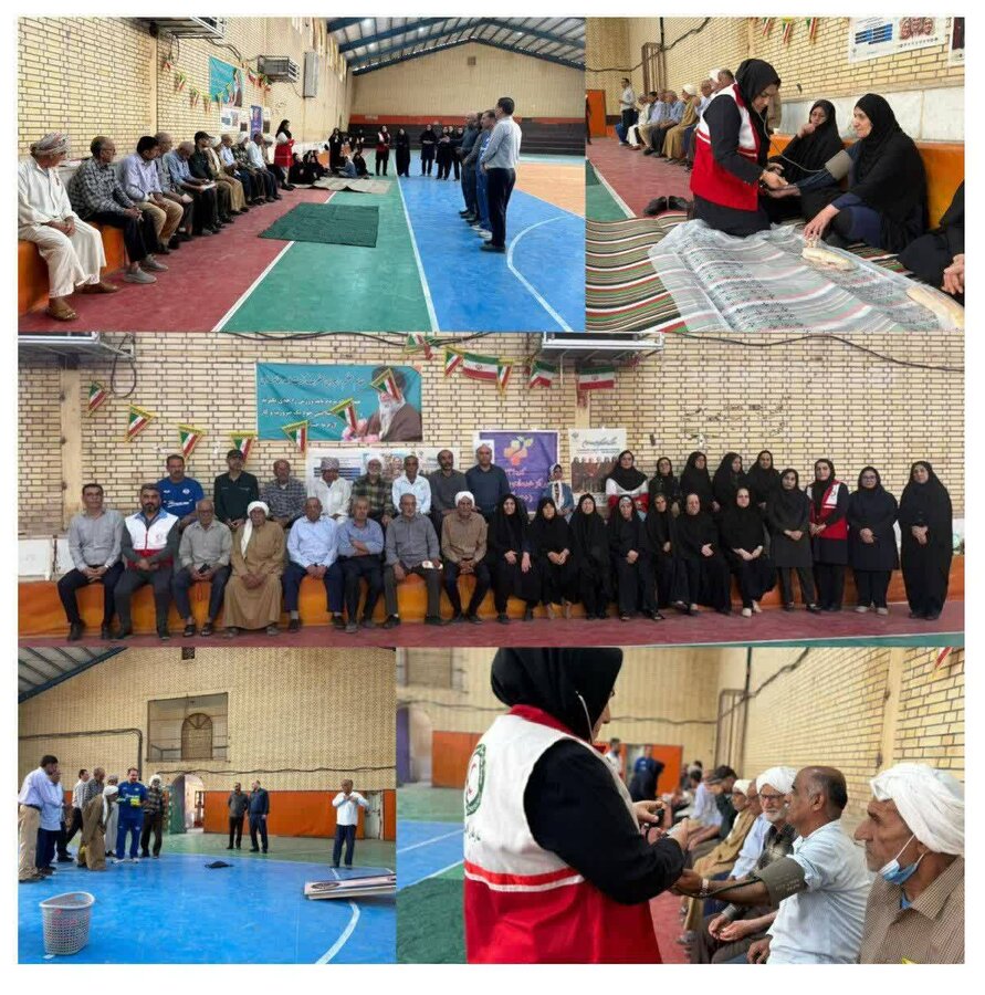 برگزاری مراسم گرامیداشت هفته ملی سالمندان در هندیجان