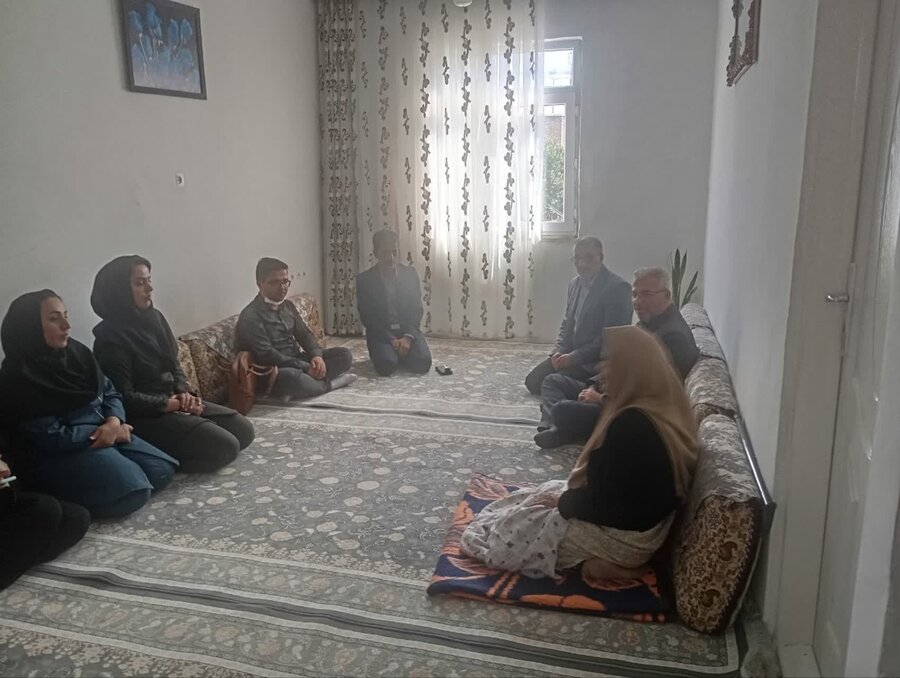 بهزیستی دهگلان در هفته سالمند؛ خدمات ویزیت در منزل به مددجویان ارائه شد
