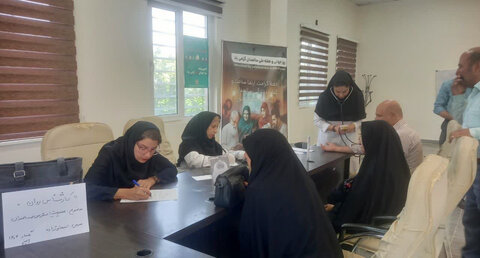 ساوجبلاغ | مراسم گرامیداشت هفته سالمندان ،پایش سلامت  در قالب پویش «رُز مهربانی» در شهر گلسار