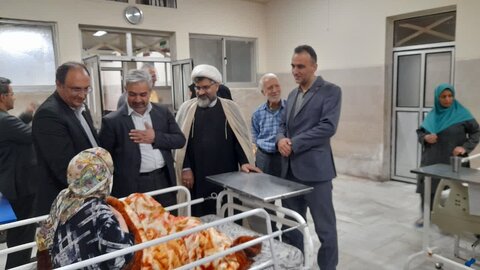 حضور دادستان عمومی و انقلاب استان سمنان در مرکز نگهداری سالمندان نو