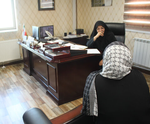 دیدار چهره‌ به‌ چهره مدیرکل بهزیستی البرز با جامعه هدف محترم