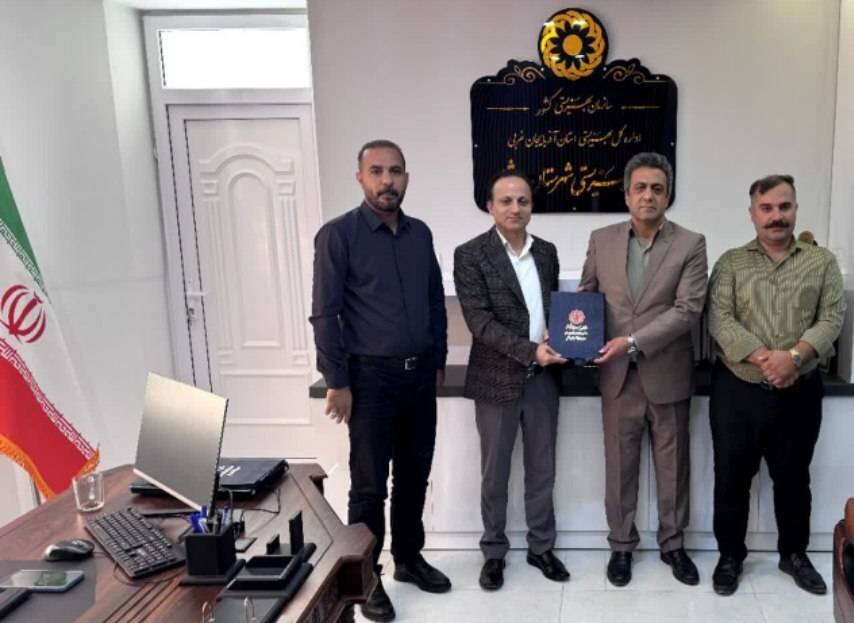 سرپرست جدید اورژانس اجتماعی بهزیستی اشنویه منصوب شد