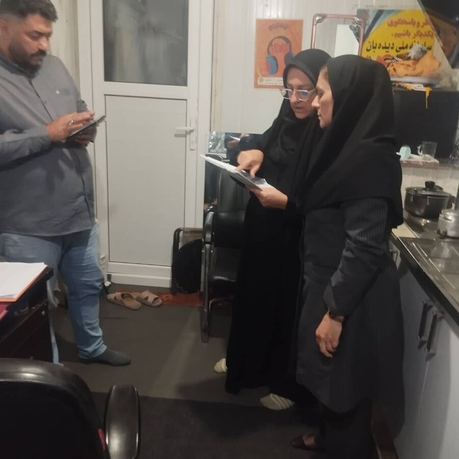 شهر قدس | بازدید مسئول سلامت اجتماعی شهرستان از مراکز شلتر تحت نظارت بهزیستی