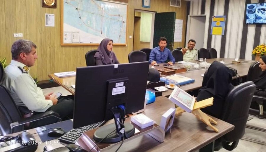 شهرتهران| دیدار با مسئولین کلانتری‌های غرب تهران به مناسبت هفته نیروی انتظامی