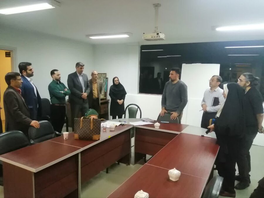 بازدید مدیرکل بهزیستی گلستان از اتاق وضعیت استان