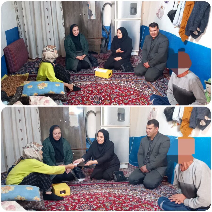 نمین| همزمان با هفته گرامیداشت و تکریم سالمندان
