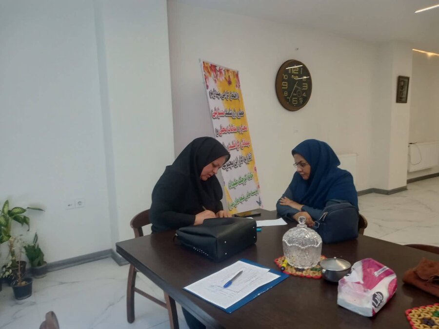 بهارستان | بازدیدکارشناس بهزیستی استان از مرکز نگهداری شبانه روزی معلولین ذهنی علیداد