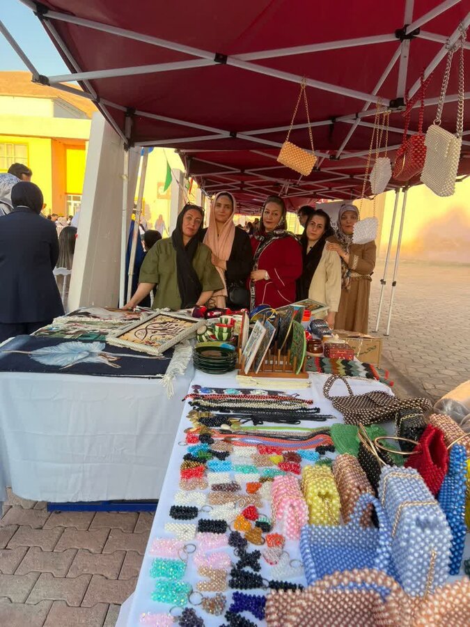 انجمن معلولین باران قروه در نمایشگاه سلیمانیه عراق خوش درخشید