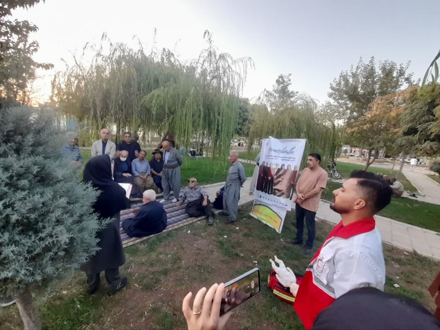 برگزاری کارگاه آموزشی سلامت عمومی سالمندان در مریوان