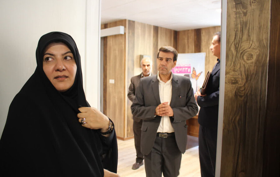 دیدار مدیرکل بهزیستی البرز با کارکنان اداره بهزیستی شهرستان طالقان