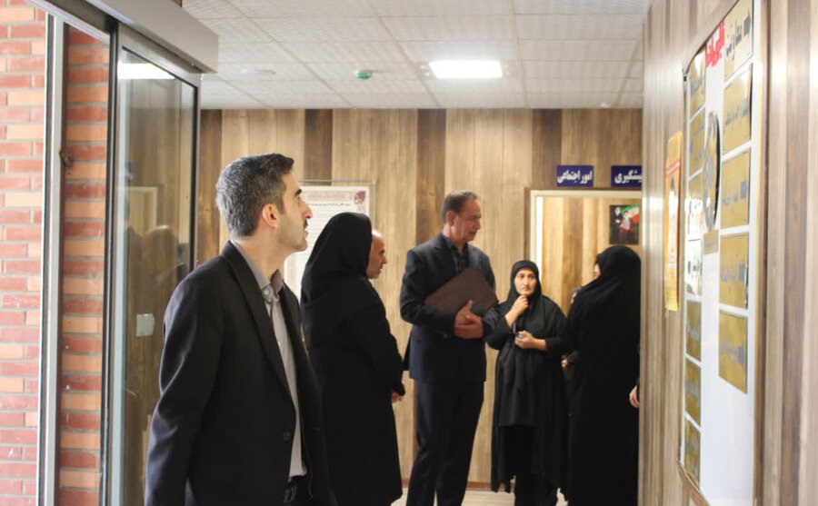 دیدار مدیرکل بهزیستی البرز با کارکنان اداره بهزیستی شهرستان طالقان