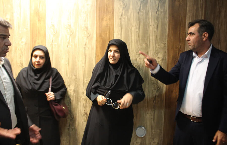 دیدار مدیرکل بهزیستی البرز با کارکنان اداره بهزیستی شهرستان طالقان