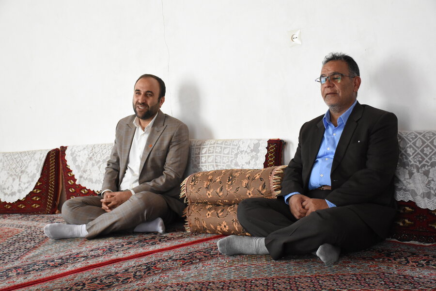 دیدار مدیرکل با مددجویان بخش کوزران