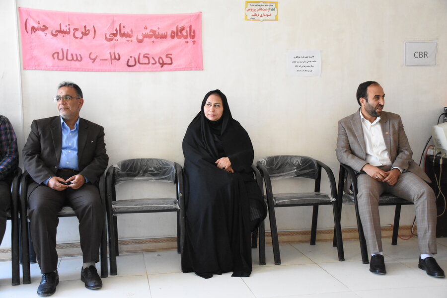 دیدار مدیرکل با مددجویان بخش کوزران