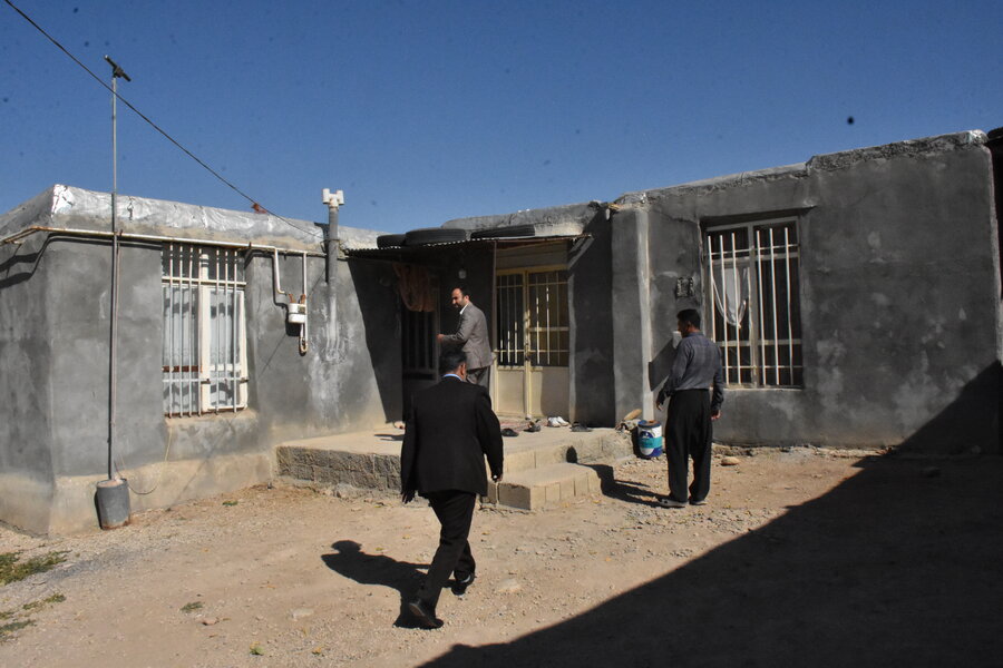 دیدار مدیرکل با مددجویان بخش کوزران