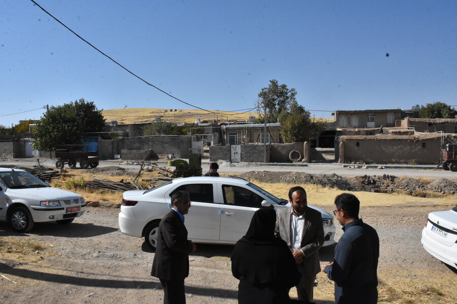 دیدار مدیرکل با مددجویان بخش کوزران