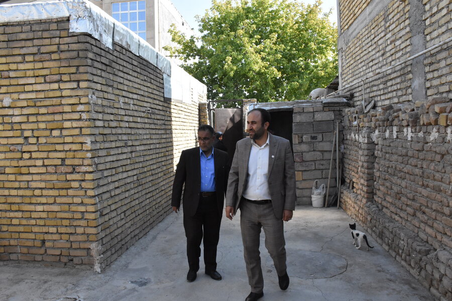 دیدار مدیرکل با مددجویان بخش کوزران