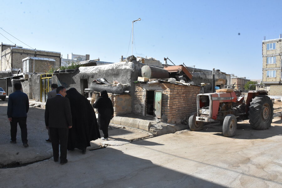 دیدار مدیرکل با مددجویان بخش کوزران