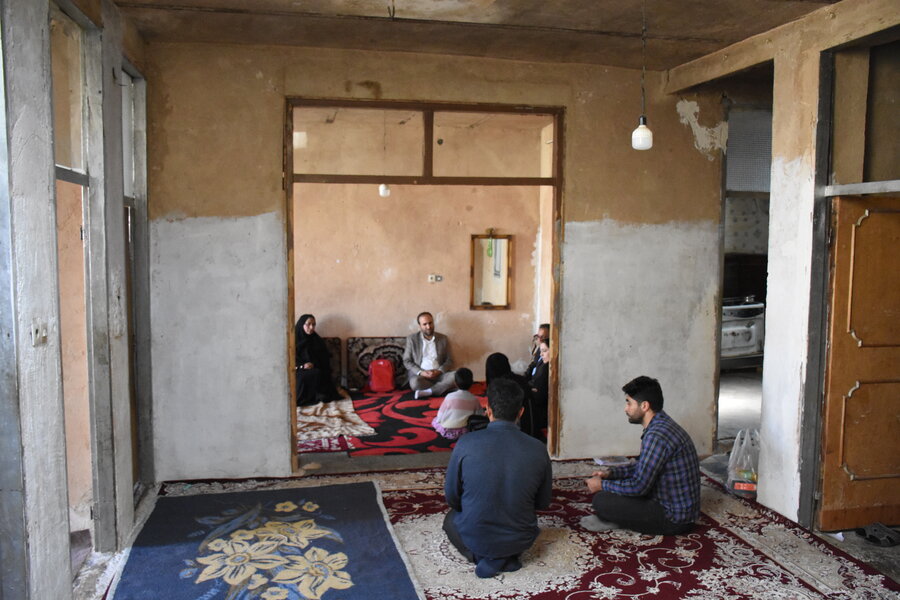 دیدار مدیرکل با مددجویان بخش کوزران