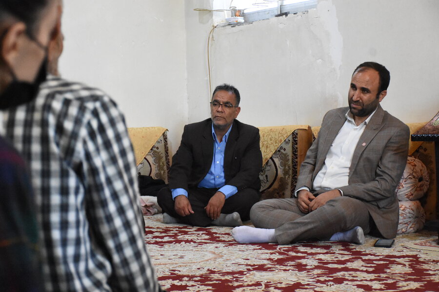 دیدار مدیرکل با مددجویان بخش کوزران