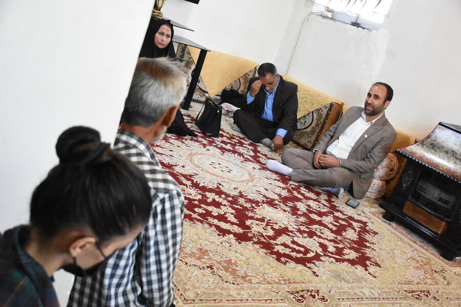 دیدار مدیرکل با مددجویان بخش کوزران