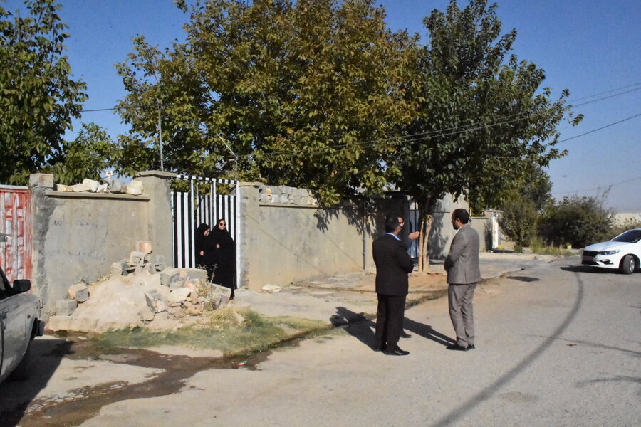 دیدار مدیرکل با مددجویان بخش کوزران