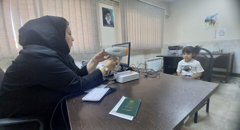 اشتهارد | سنجش بینایی کودکان ۳ الی ۶ سال در اشتهارد