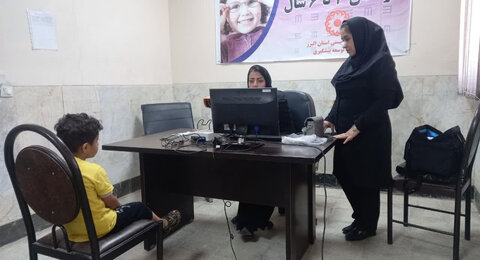 اشتهارد | سنجش بینایی کودکان ۳ الی ۶ سال در اشتهارد