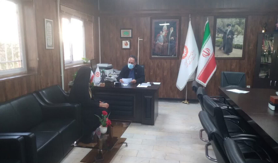 اشتهارد | ملاقات رئیس اداره بهزیستی شهرستان اشتهارد با جامعه هدف محترم