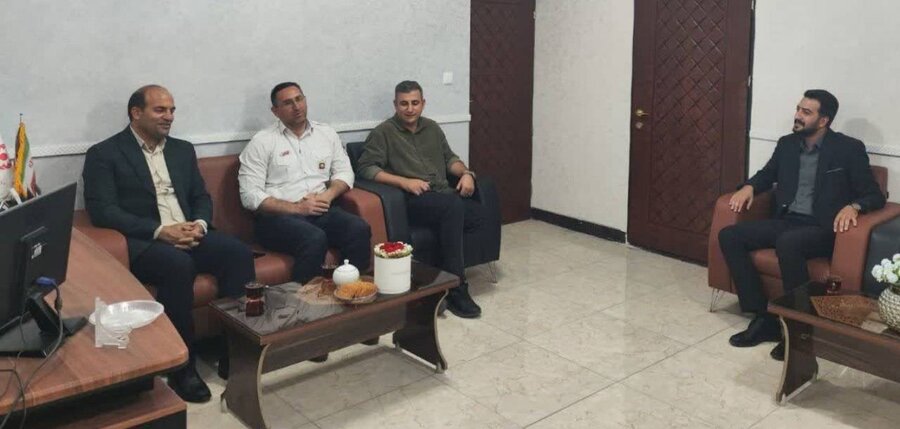 انعقاد تفاهم‌نامه همکاری میان بهزیستی و آتش‌نشانی پیرانشهر در زمینه آموزش ایمنی و مقابله با حوادث