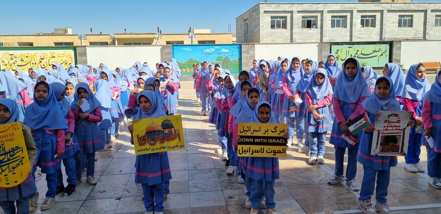 حضور رئیس بهزیستی در جمع دانش‌آموزان همدل