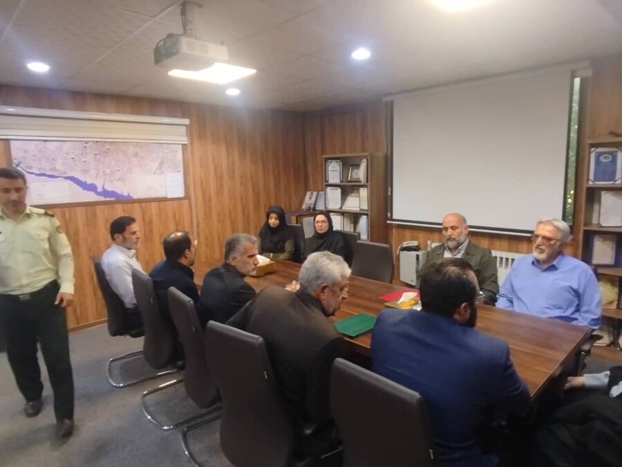 شمیرانات | دیدار با مسئولین کلانتری ۱۶۶ لواسان و پلیس راهور به مناسبت هفته نیروی انتظامی