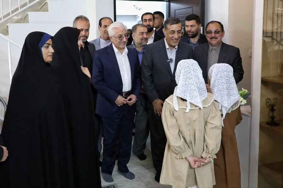 بازدید معاون اجرایی رئیسجمهور از مرکز نگهداری کودکان بیسرپرست ثریا