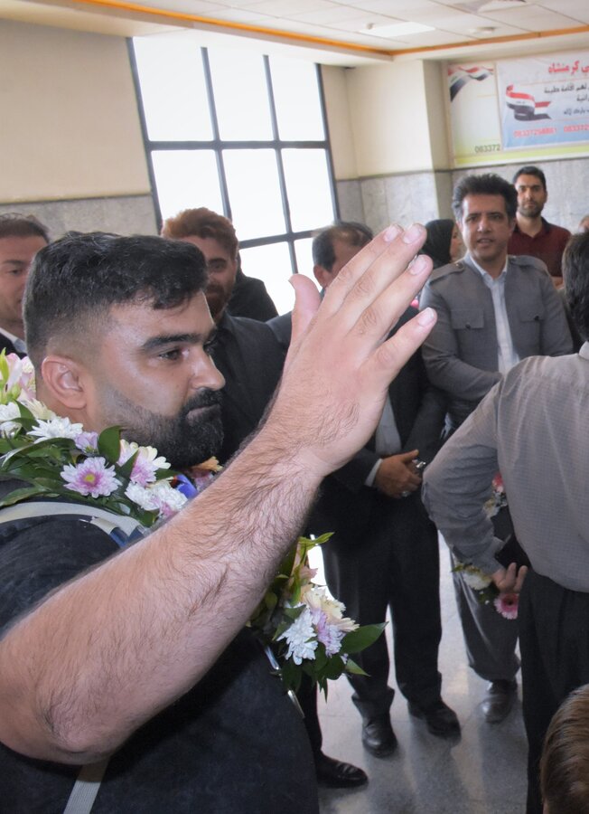 استقبال از افتخارآفرینان پارادوومیدانی