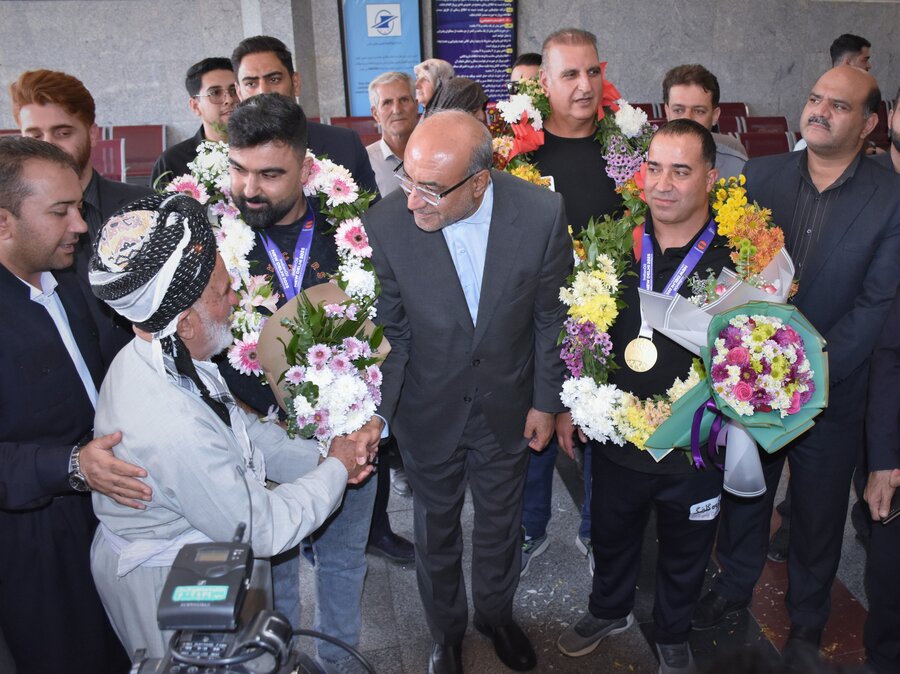 استقبال از افتخارآفرینان پارادوومیدانی