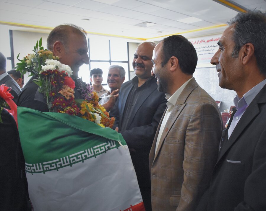 استقبال از افتخارآفرینان پارادوومیدانی