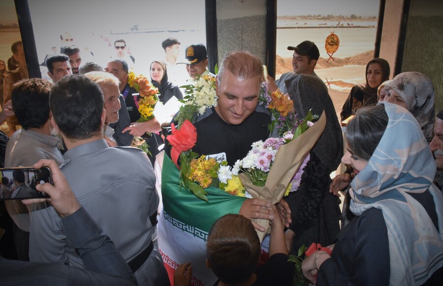 استقبال از افتخارآفرینان پارادوومیدانی