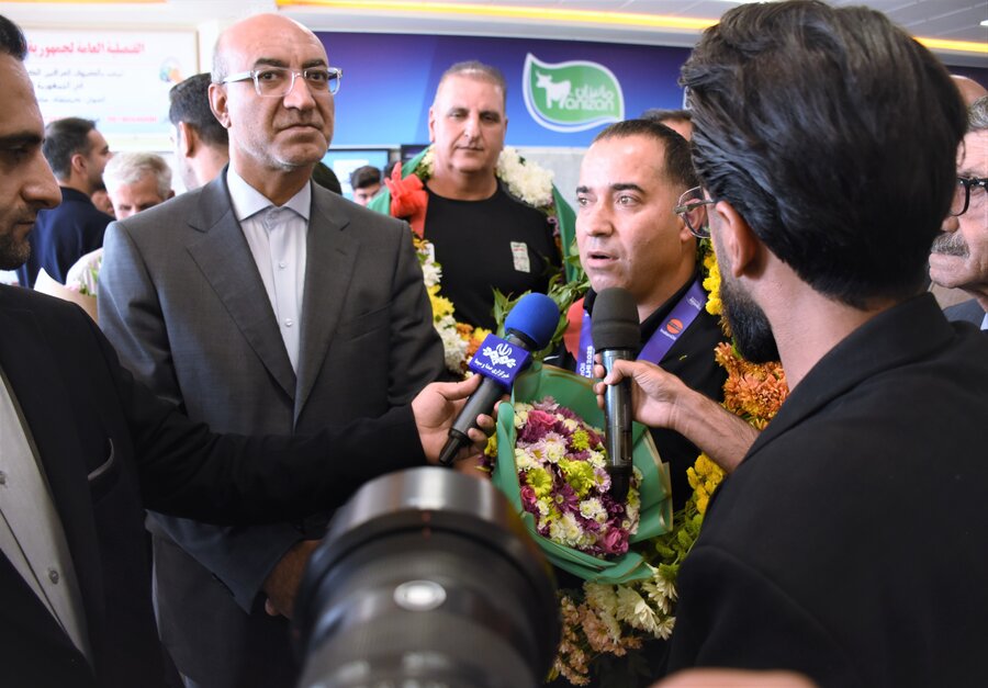 استقبال از افتخارآفرینان پارادوومیدانی