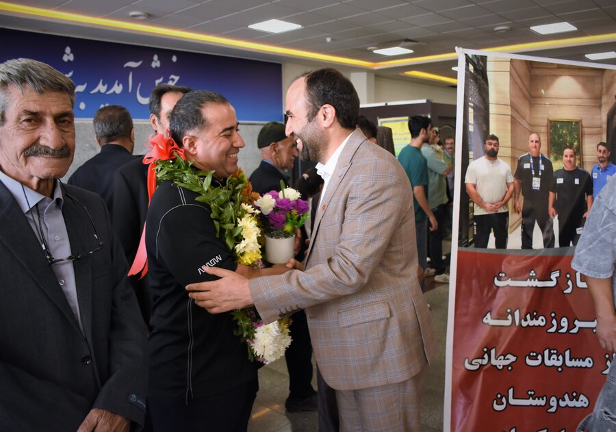 استقبال از افتخارآفرینان پارادوومیدانی