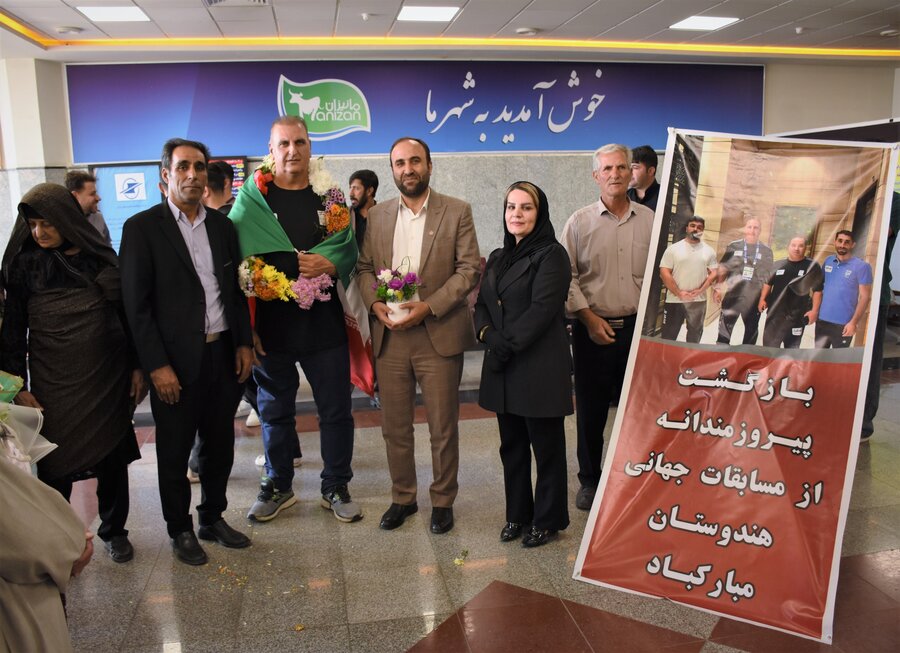 استقبال از افتخارآفرینان پارادوومیدانی