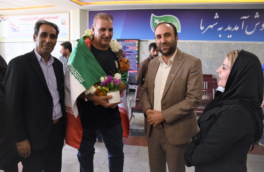 استقبال از افتخارآفرینان پارادوومیدانی