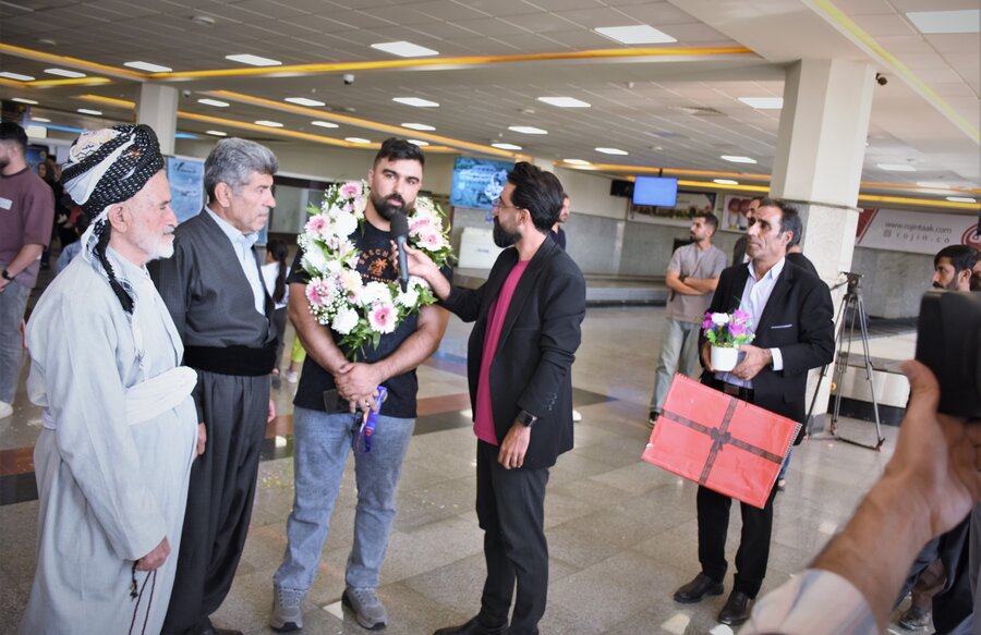 استقبال از افتخارآفرینان پارادوومیدانی