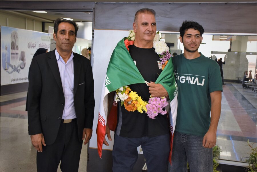 استقبال از افتخارآفرینان پارادوومیدانی