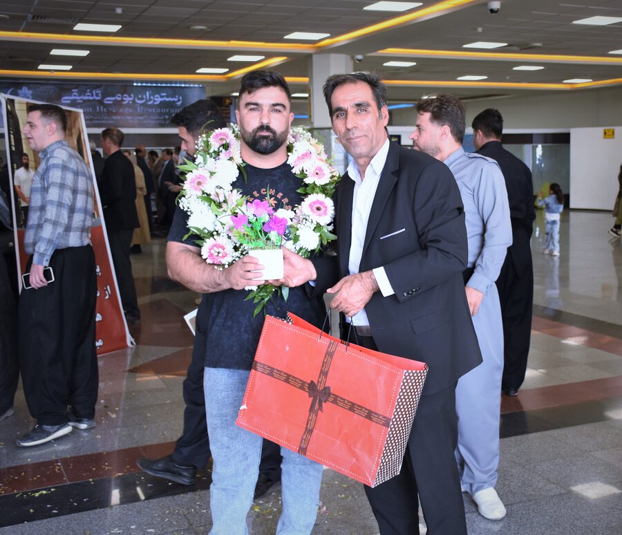 استقبال از افتخارآفرینان پارادوومیدانی