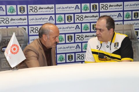 گزارش تصویری ا نشست خبری پیش از مسابقه فوتبال بین پیشکسوتان آلومینیوم و ستارگان رسانه