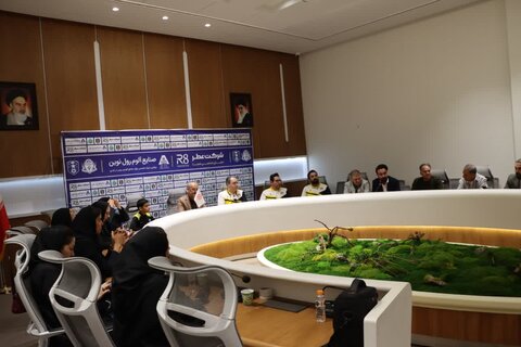 گزارش تصویری ا نشست خبری پیش از مسابقه فوتبال بین پیشکسوتان آلومینیوم و ستارگان رسانه