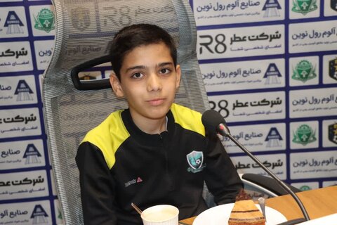 گزارش تصویری ا نشست خبری پیش از مسابقه فوتبال بین پیشکسوتان آلومینیوم و ستارگان رسانه