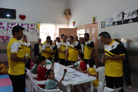 گزارش تصویری ا بازدید تیم ستارگان رسانه از مرکز توانبخشی خیریه جامع اراک