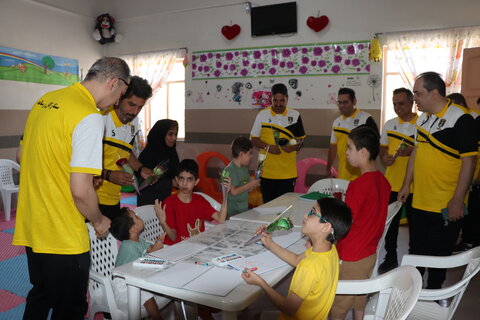 گزارش تصویری ا بازدید تیم ستارگان رسانه از مرکز توانبخشی خیریه جامع اراک